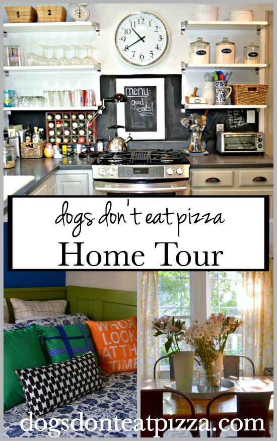 Home Tour at thediybungalow.com