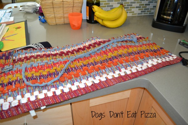 rag rugs are made out of rags