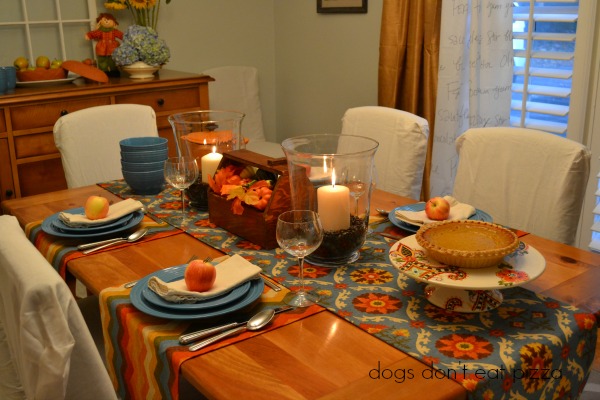 Creating Fall Warmth in My Dining Room - thediybungalow.com