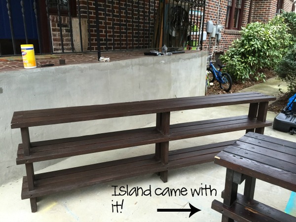 buy a bookcase get an island - Dogs Don't Eat Pizza