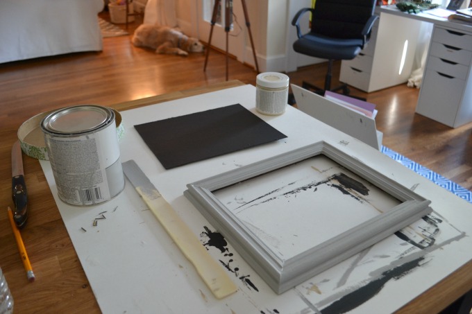 Gray chalky finish paint worked better - Swap It Like It's Hot - thediybungalow.com