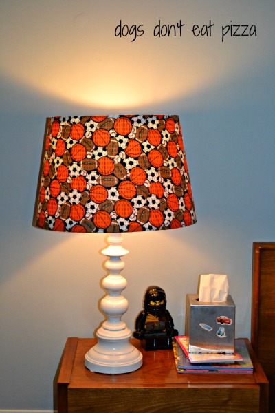 recovered lamp shade at thediybungalow.com