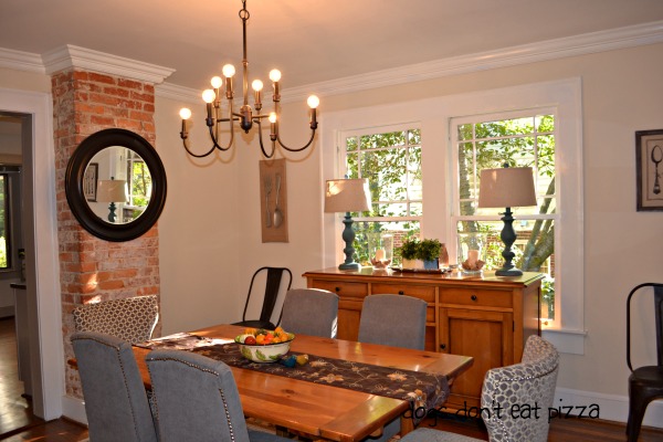 Dining Room in New-To-Us House - designing a dining room - Dogs Don't Eat Pizza