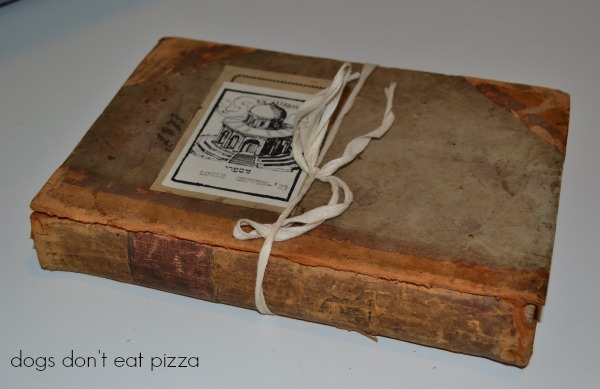 side view of book - Dogs Don't Eat Pizza