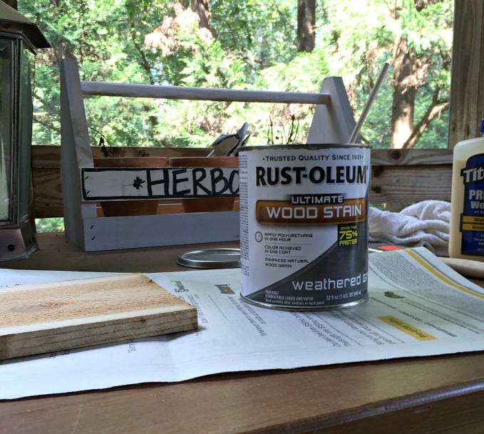 Materials for how to make your house numbers stand out / thediybungalow.com