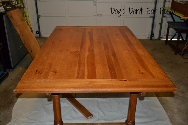 new old dining room table