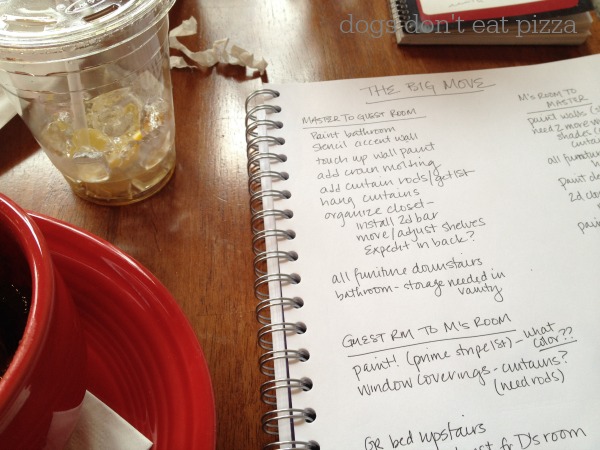 list-for-big-move - Dogs Don't Eat Pizza