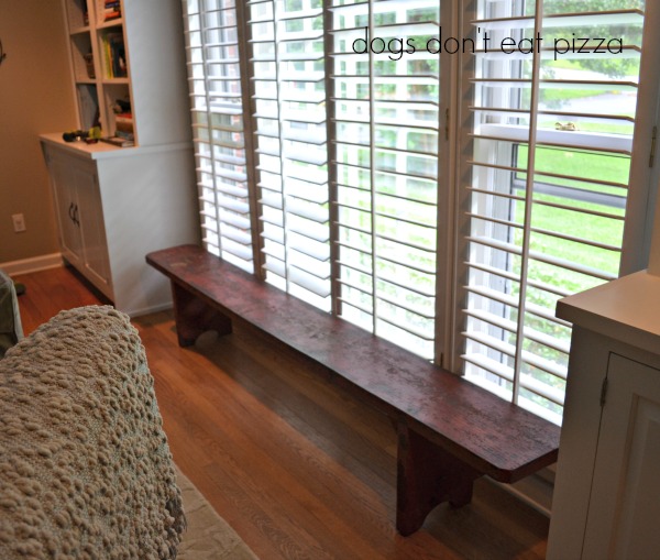 Vintage School Bench Gets a New&nbsp;Home
