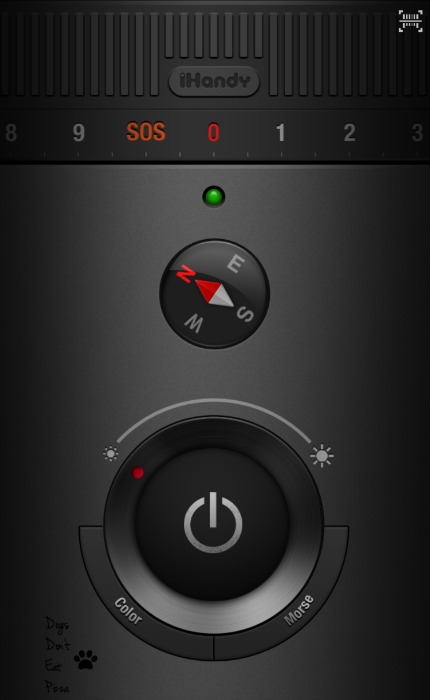 Flashlight app - Five ways to use your smartphone for your DIY projects - from thediybungalow.com