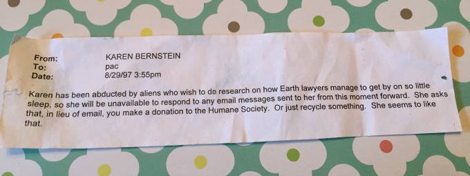 email about my love of recycling - thediybungalow.com