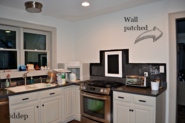 kitchen reno plan - cabinets down in new kitchen - Dogs Don't Eat Pizza