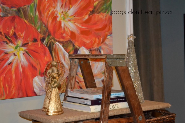 ladder angels and tree - 2013 holiday - Dogs Don't Eat Pizza