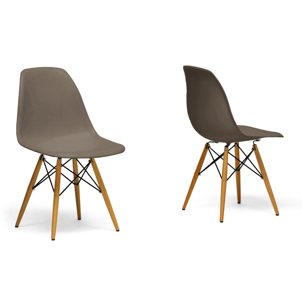 Wood-Leg-White-Accent-Chairs- dining room chairs - Dogs Don't Eat Pizza