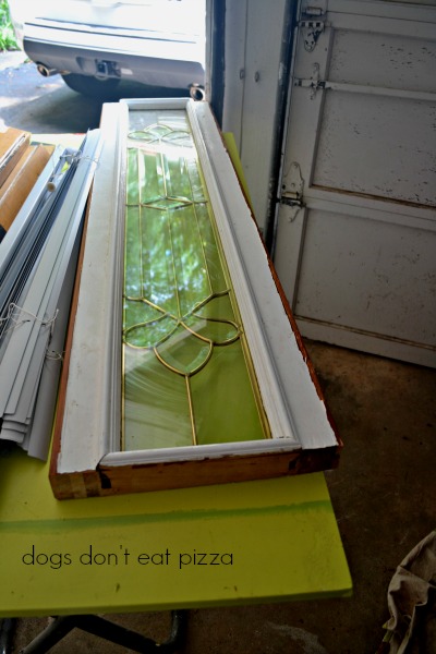 pretty salvaged window not broken - Dogs Don't Eat Pizza