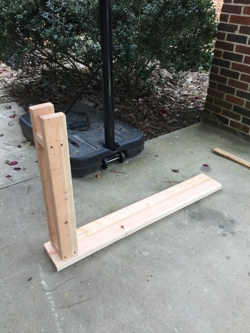 Use a square and a level and clamps - thediybungalow.com