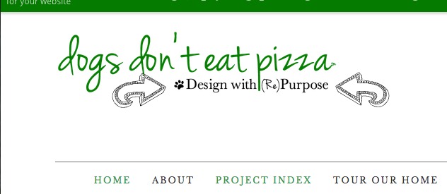 New tagline - Dogs Don't Eat Pizza