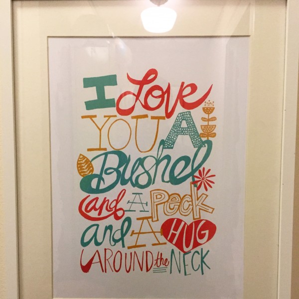 Bushel and a Peck Print - thediybungalow.com