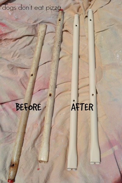 Industrial kitchen cart into bar cart - thediybungalow.com