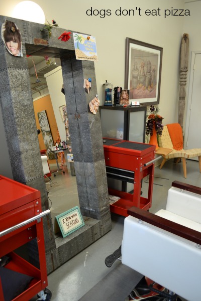 tool-cart-and-mirror- Dogs Don't Eat Pizza