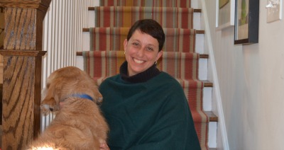 Runner on stairs - thediybungalow.com