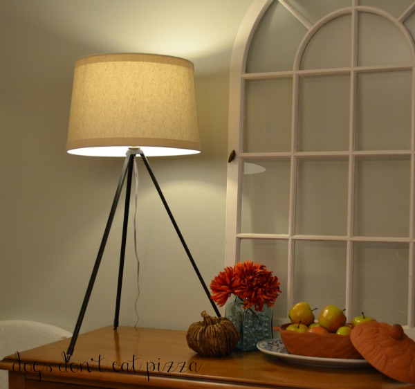 How I built a tripod lamp - Dogs Don't Eat Pizza