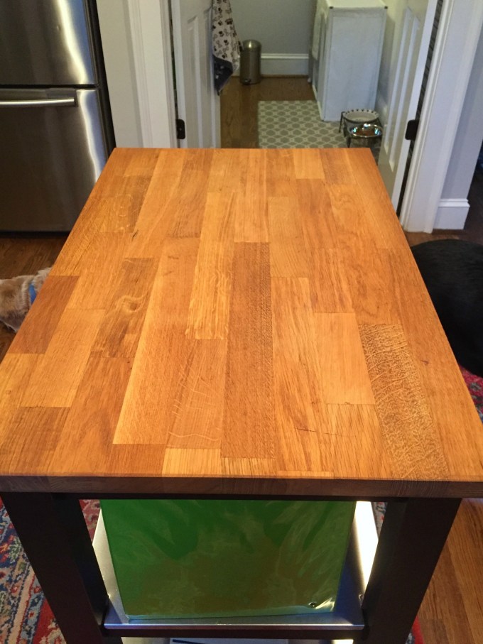 Butcher block revived following these three easy steps - thediybungalow.com