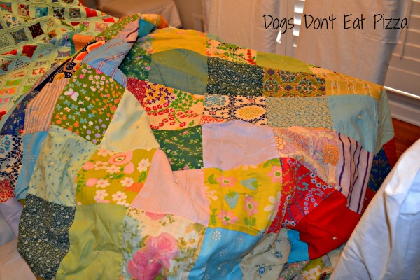 other quilt in the attic at Dogs Don't Eat Pizza
