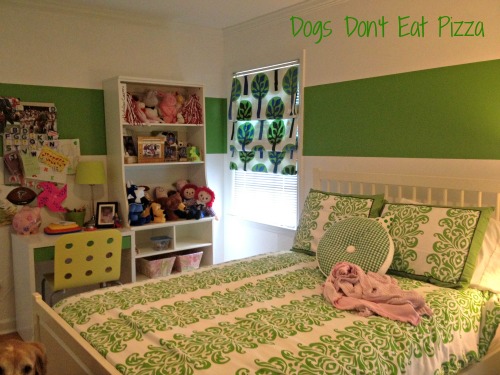 My daughter's green room