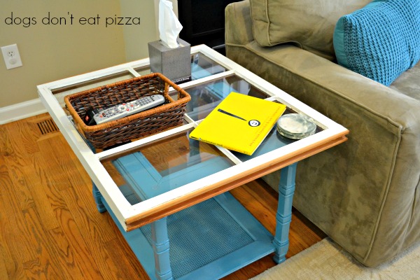 window table top top view