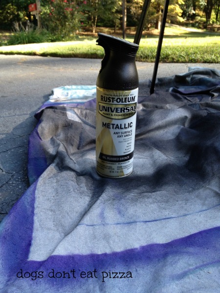 how to make a tripod lamp - thediybungalow.com