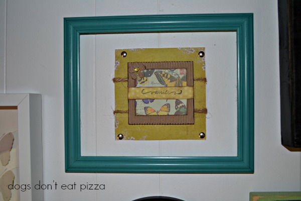 smile-card-painted-frame - Dogs Don't Eat Pizza