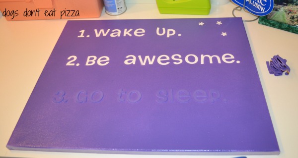 pulled off stickers at thediybungalow.com