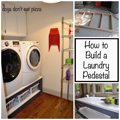 How to Build a Pedestal for Your Laundry&nbsp;Room