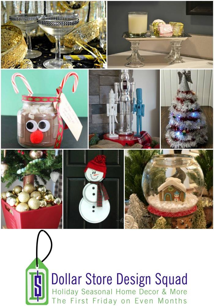 Dollar Store Design Squad December Challenge - thediybungalow.com