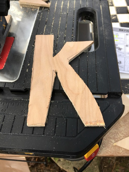 Clearly I need practice using the scrolling blade on BladeRunner X2 - thediybungalow.com