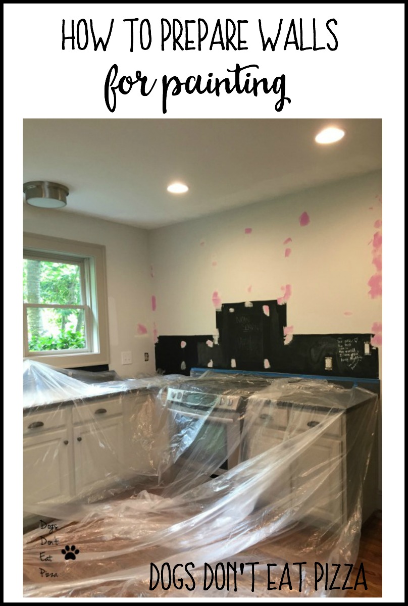 How to Prepare Walls for Painting - thediybungalow.com