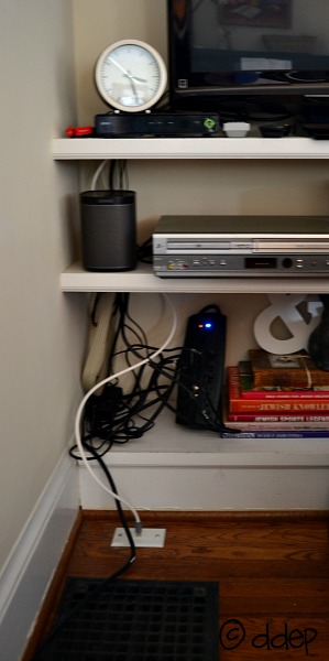 cords out - hide cords - Dogs Don't Eat Pizza