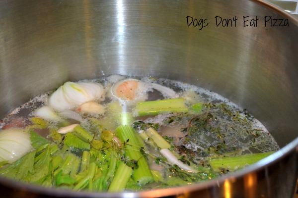 magical soup - matzo ball soup for Passover - thediybungalow.com