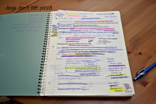 Color-coded-to-do-list - thediybungalow.com