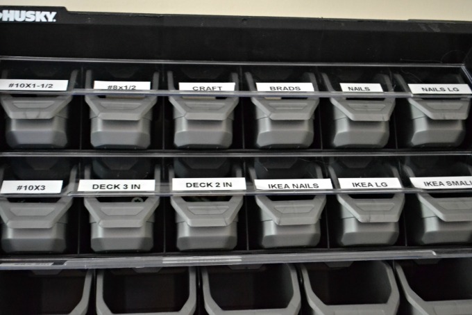 Organization makes me happy - organized hardware - thediybungalow.com